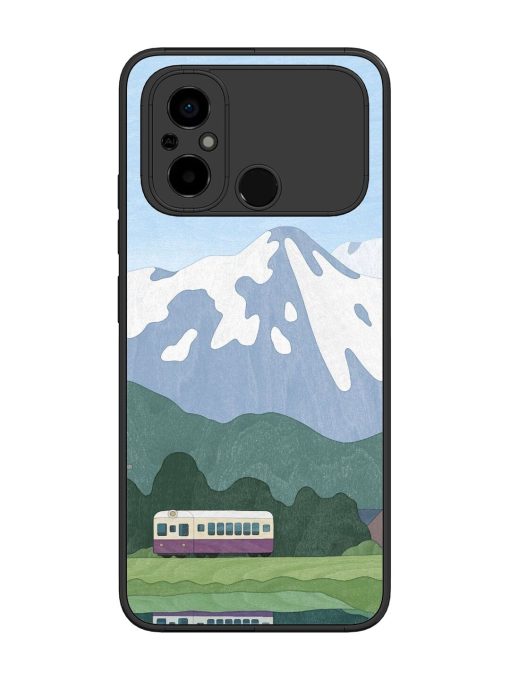 Mountainside Reflections Glossy Soft Edge Case for Poco C55