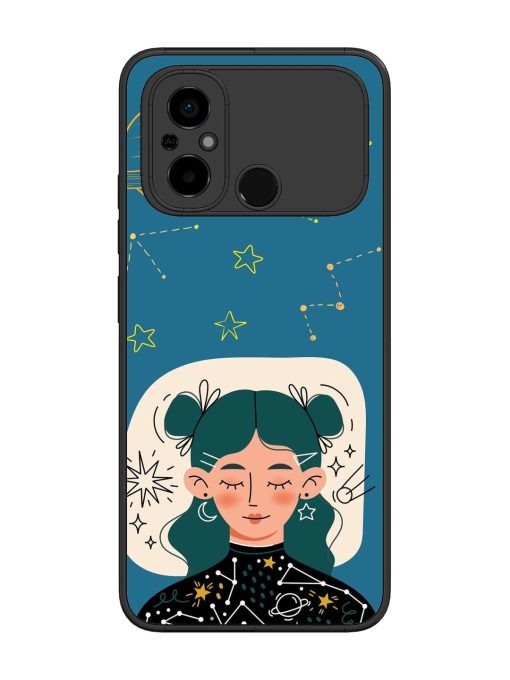 Cosmic Daydreamer Glossy Soft Edge Case for Poco C55 Chachhi