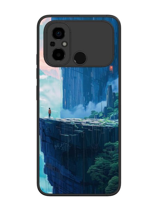 Solitude In The Sky Glossy Soft Edge Case for Poco C55 Chachhi