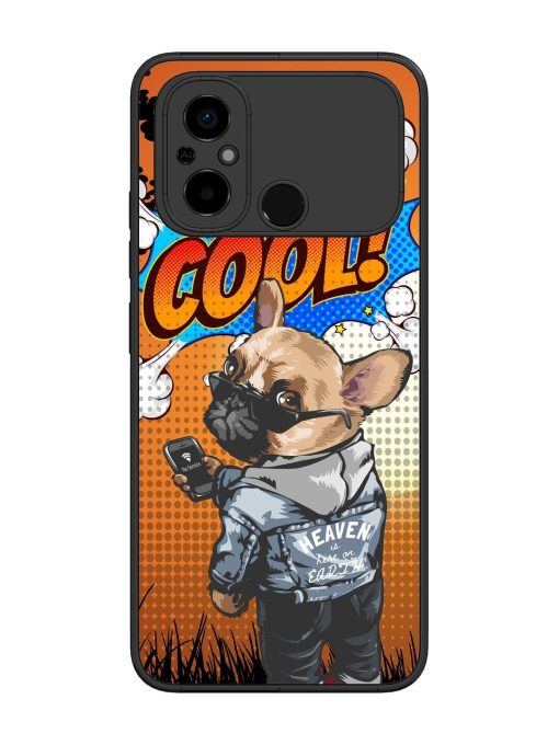 Cool Pup Glossy Soft Edge Case for Poco C55 Chachhi