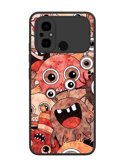 Monster Mash Glossy Soft Edge Case for Poco C55 Chachhi