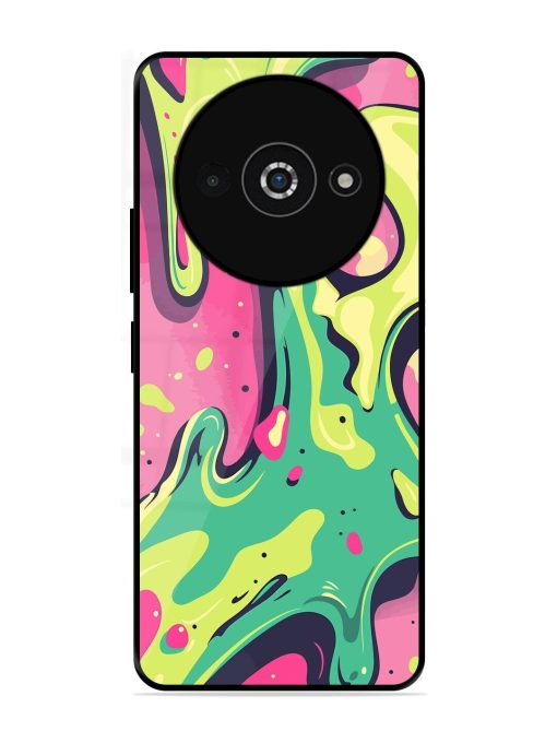 Gooey Grooves Glossy Soft Edge Case for Poco C61 Chachhi