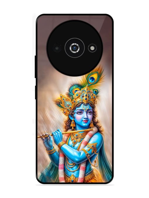 Divine Krishna Glossy Soft Edge Case for Poco C61 Chachhi