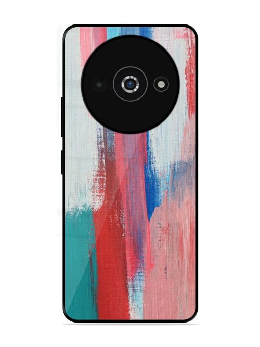 Colorful Chaos Glossy Soft Edge Case for Poco C61 Chachhi