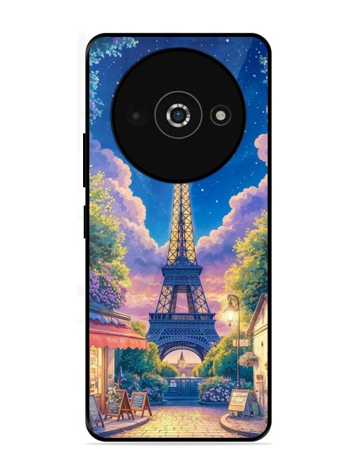 Twilight In Paris Glossy Soft Edge Case for Poco C61 Chachhi