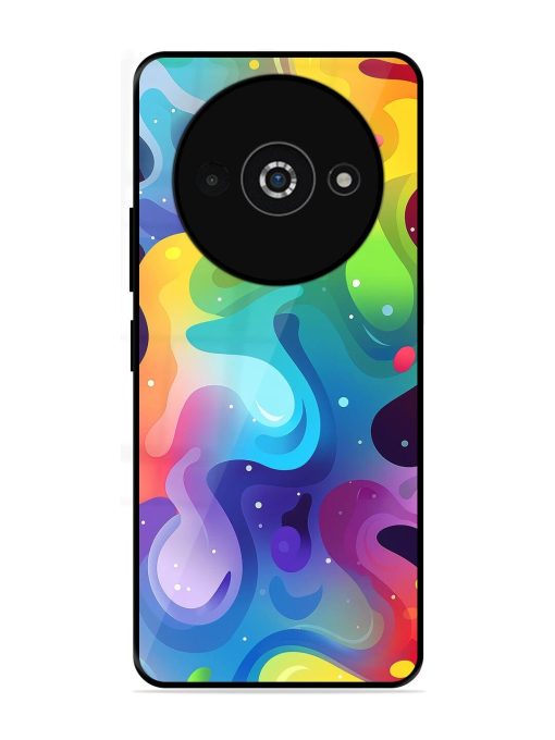 Rainbow River Glossy Soft Edge Case for Poco C61 Chachhi