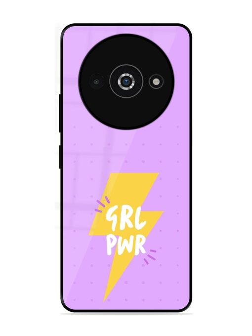 Girl Power Spark Glossy Soft Edge Case for Poco C61 Chachhi