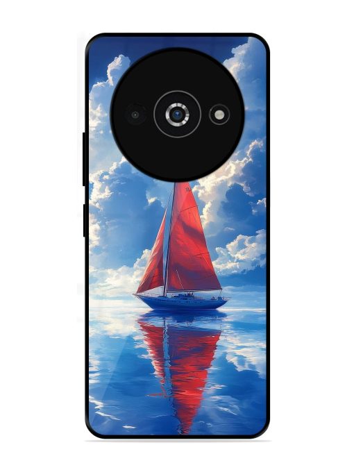 Crimson Sails Glossy Soft Edge Case for Poco C61 Chachhi