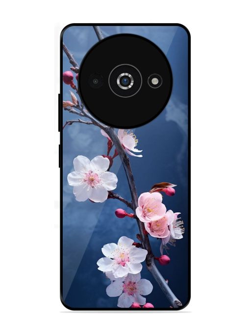 Delicate Blossoms Glossy Soft Edge Case for Poco C61