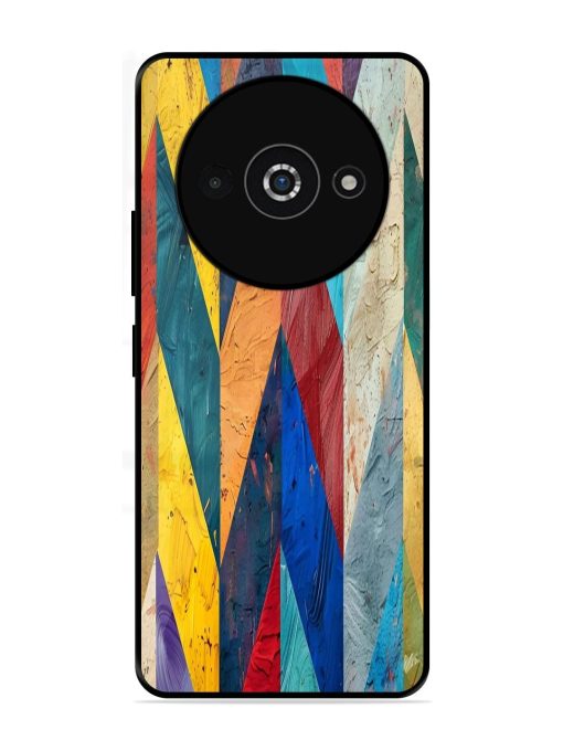 Abstract Tapestry Glossy Soft Edge Case for Poco C61 Chachhi