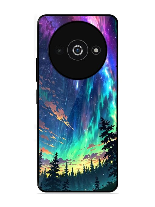 Cosmic Canvas Glossy Soft Edge Case for Poco C61 Chachhi