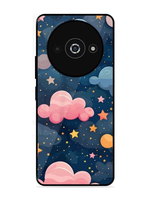 Twinkling Dreams Glossy Soft Edge Case for Poco C61
