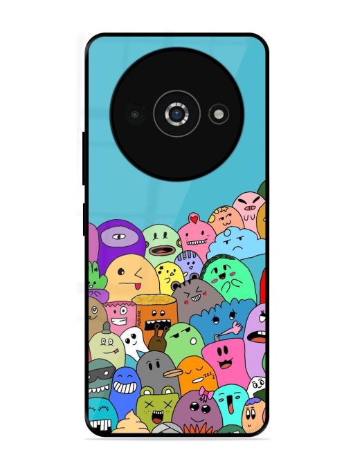 Monster Mash Glossy Soft Edge Case for Poco C61 Chachhi