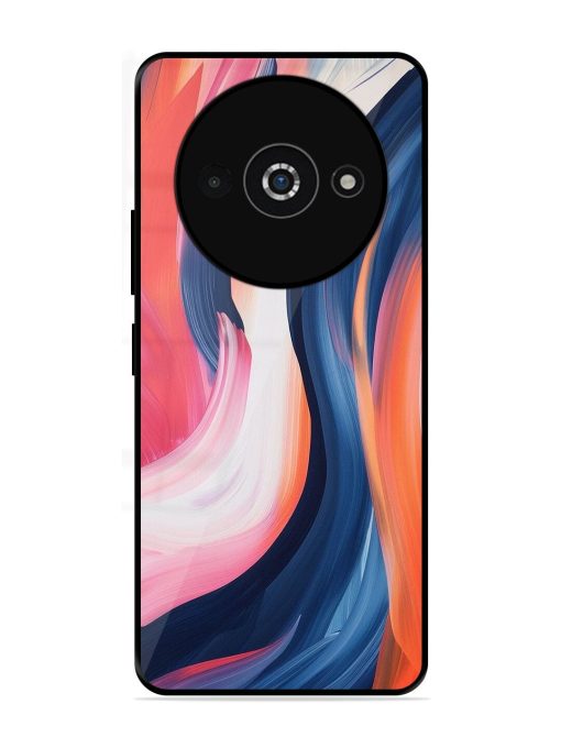 Whirling Hues Glossy Soft Edge Case for Poco C61 Chachhi