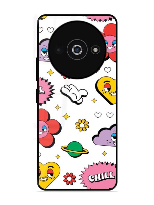 Whimsical Wonderland Glossy Soft Edge Case for Poco C61 Chachhi