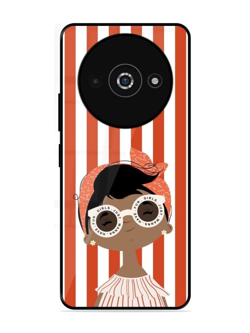 Girls Just Wanna Have Fun Glossy Soft Edge Case for Poco C61 Chachhi