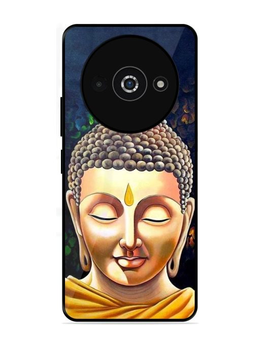 Buddha Face Glossy Soft Edge Case for Poco C61 Chachhi