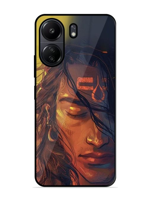 Tranquil Shiva Glossy Soft Edge Case for Poco C65 Chachhi