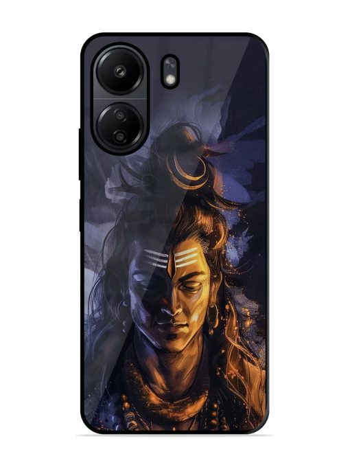 Lord Shiva Glossy Soft Edge Case for Poco C65 Chachhi