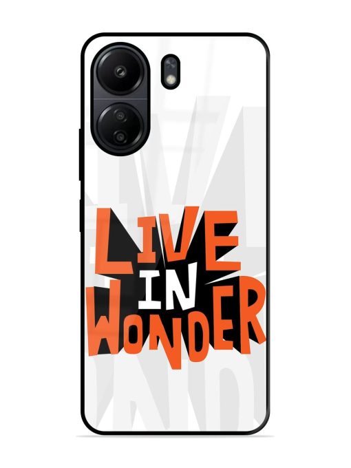 Wonder Burst Glossy Soft Edge Case for Poco C65 Chachhi