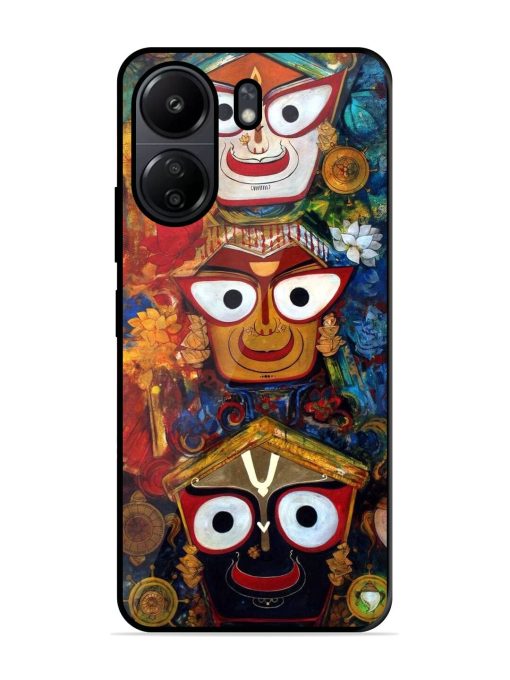 Lord Jagannath Glossy Soft Edge Case for Poco C65 Chachhi