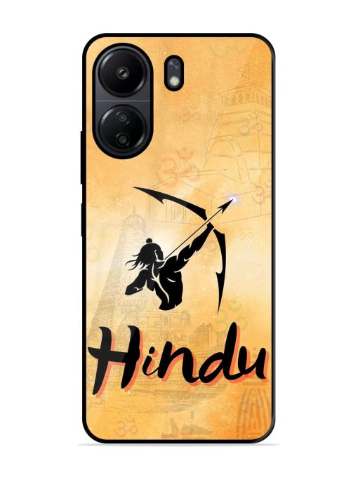 Hindu Glossy Soft Edge Case for Poco C65 Chachhi