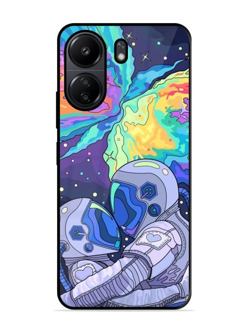 Cosmic Love Glossy Soft Edge Case for Poco C65 Chachhi