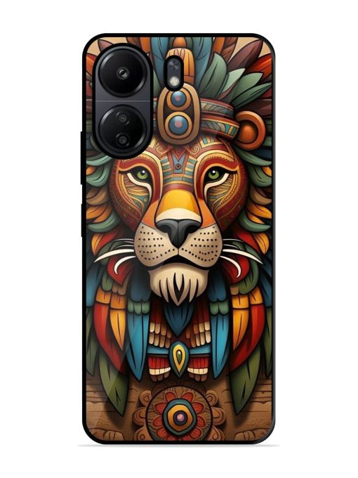 Aztec Majesty Glossy Soft Edge Case for Poco C65 Chachhi