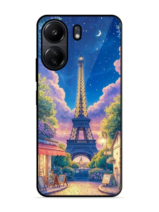 Twilight In Paris Glossy Soft Edge Case for Poco C65 Chachhi