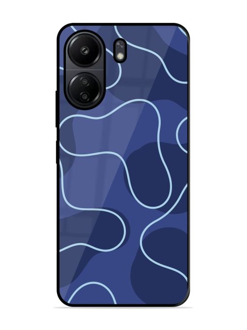 Midnight Maze Glossy Soft Edge Case for Poco C65 Chachhi