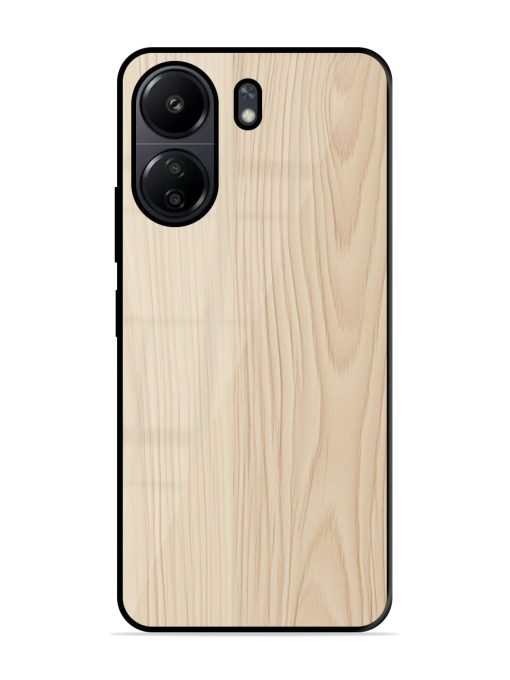 Textured Timber Glossy Soft Edge Case for Poco C65 Chachhi