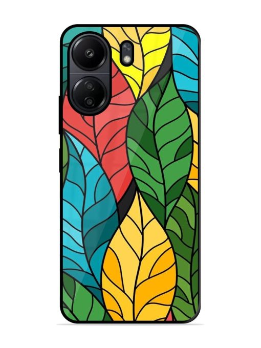 Foliage Fiesta Glossy Soft Edge Case for Poco C65 Chachhi