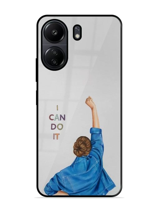 Can Do It Glossy Soft Edge Case for Poco C65 Chachhi