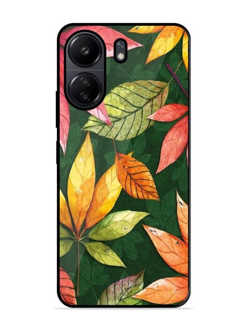 Autumn'S Embrace Glossy Soft Edge Case for Poco C65 Chachhi