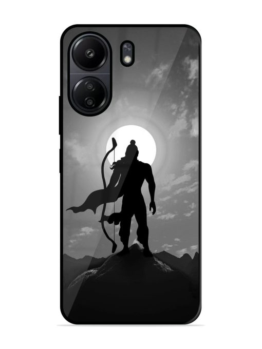 The Undefeated Warrior Glossy Soft Edge Case for Poco C65 Chachhi