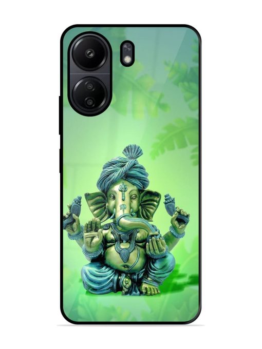 Ganesha, The Remover Of Obstacles Glossy Soft Edge Case for Poco C65 Chachhi