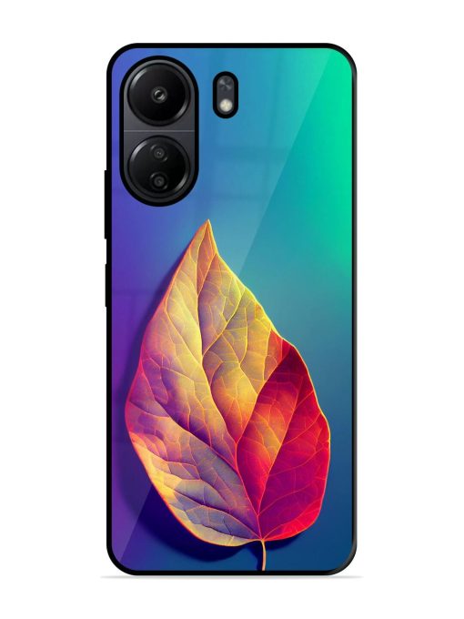 Autumn'S Embrace Glossy Soft Edge Case for Poco C65 Chachhi