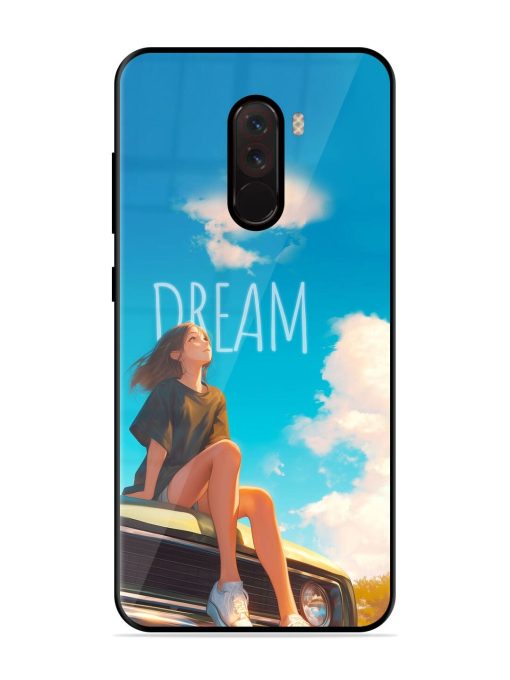 Girly Dream Art Glossy Soft Edge Case for Poco F1