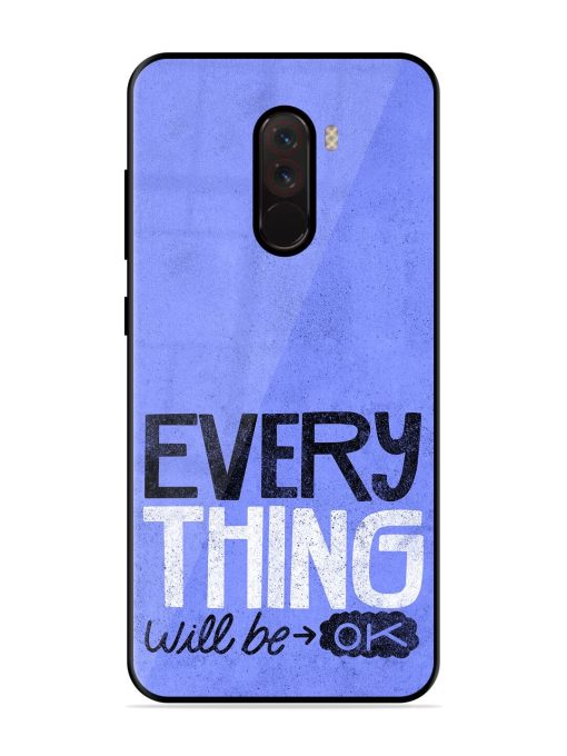 Hopeful Hues Glossy Soft Edge Case for Poco F1 Chachhi