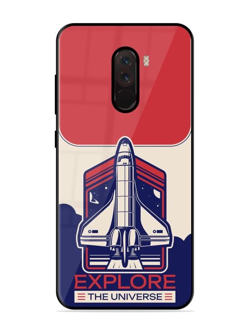 Cosmic Voyage Glossy Soft Edge Case for Poco F1 Chachhi