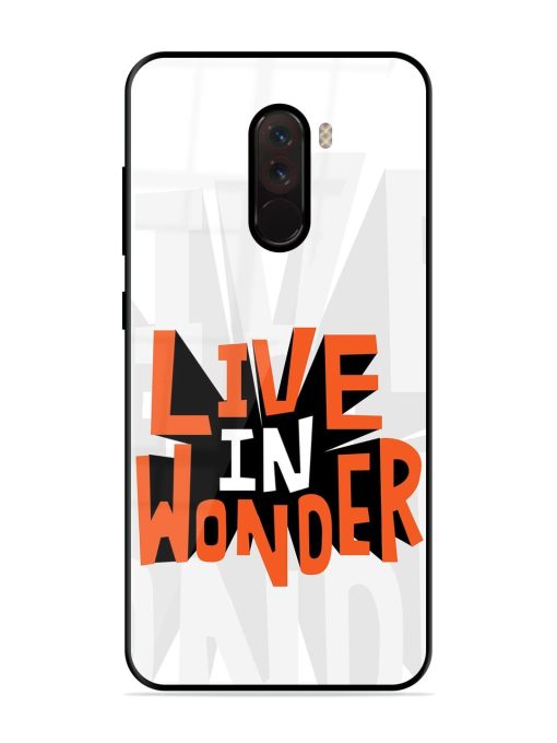 Wonder Burst Glossy Soft Edge Case for Poco F1 Chachhi