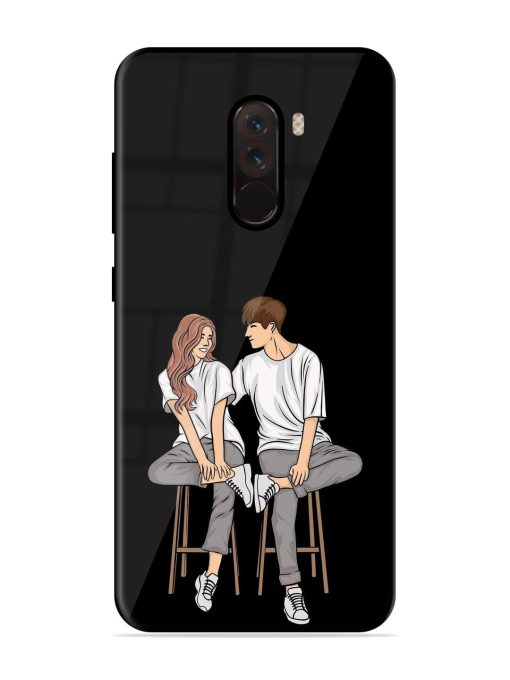 Soulful Connection Glossy Soft Edge Case for Poco F1 Chachhi