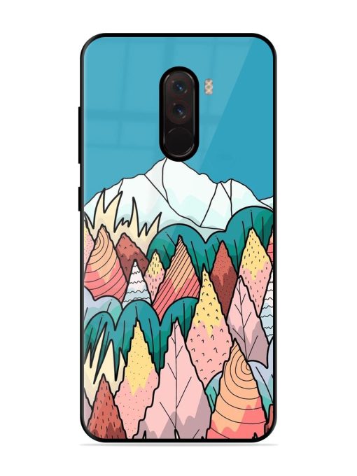 Mountain Dreamscape Glossy Soft Edge Case for Poco F1 Chachhi