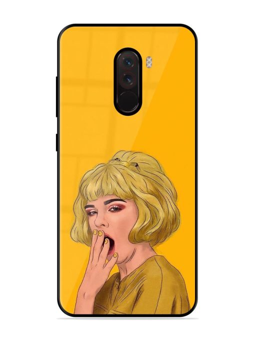 The Yaw Glossy Soft Edge Case for Poco F1
