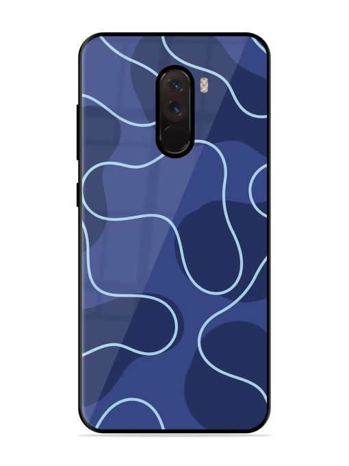 Midnight Maze Glossy Soft Edge Case for Poco F1 Chachhi