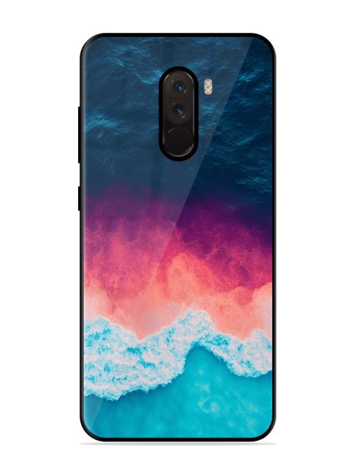 Where The Ocean Meets The Sky Glossy Soft Edge Case for Poco F1 Chachhi