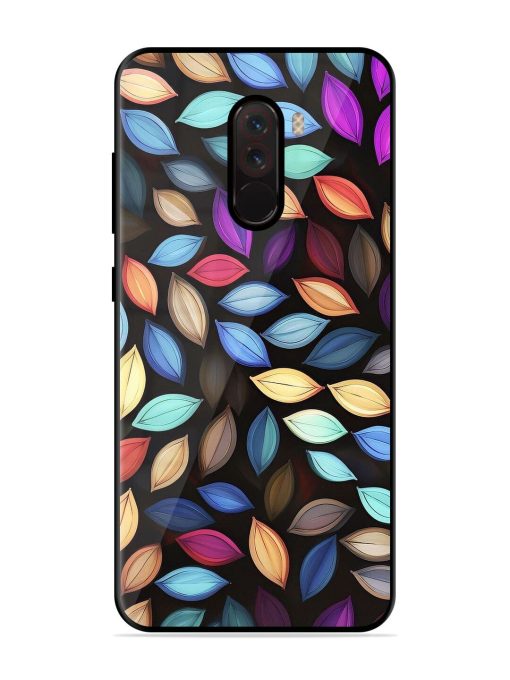 Colorful Kaleidoscope Glossy Soft Edge Case for Poco F1