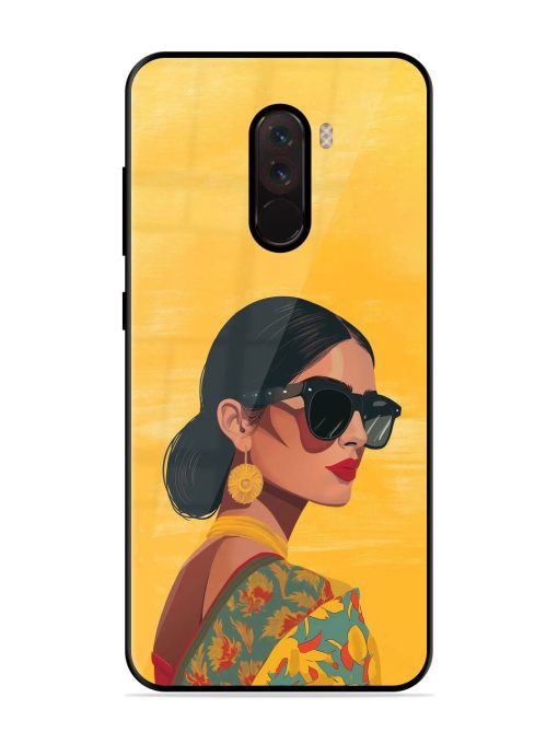 Neon Nightscape Glossy Soft Edge Case for Poco F1 Chachhi