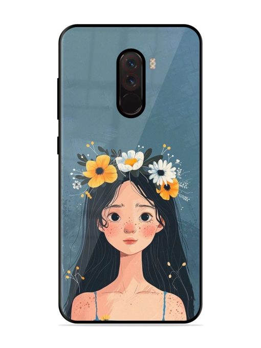 Gurl Art Glossy Soft Edge Case for Poco F1 Chachhi