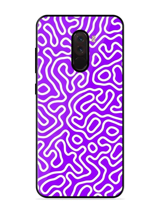 Wavy Wonder Glossy Soft Edge Case for Poco F1 Chachhi